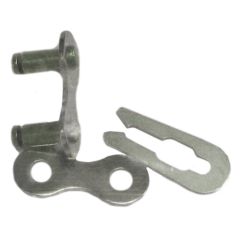 Befestigung Kettenkanal mit einem Kettenschloss