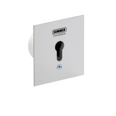 Schlüsseltaster im Metallgehäuse (Unterputz) ohne Zylinde | 1-Kontakt