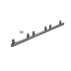 Kunststoffzahnstange mit Stahlkern