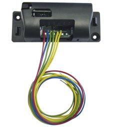 2-Kanal-Funkempfängermodul im Gehäuse mit 112 Funkbefehlen und Kabel