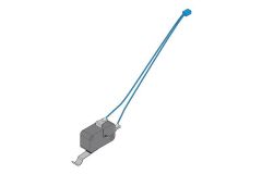 Mikroschalter mit Litze und Stecker