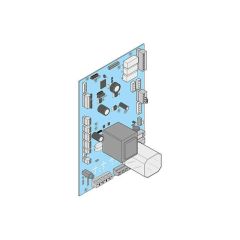 Hauptplatine für GIGAcontrol A R1 | DE, EN, SV, NO, DA, FI
