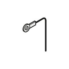 Litze H05V-K 0,75 mm² x 120 mm