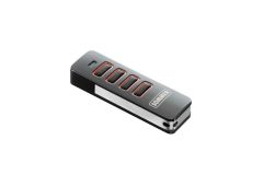 4-Befehl-Handsender Pearl Vibe | Schwarz/Rot