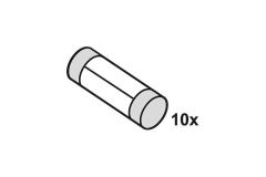 Feinsicherung 10 A, mittelträge