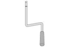 Nothandkurbel Ø 10 mm
