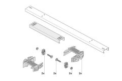 Schienenverlängerung Verlängerungsset 1.096 mm