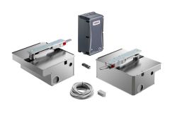 Drehtorantrieb twist UG Set 2-flg. | Edelstahl