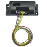 2-Kanal-Funkempfängermodul im Gehäuse mit 112 Funkbefehlen und Kabel