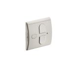 2-command wireless wall switch SOMtouch (surface-mounted) | white/white