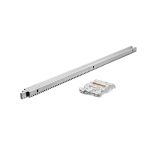 Stahlzahnstange verzinkt im Set